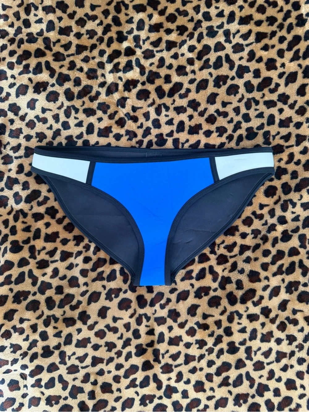 Triangl swimwear Blue, Black, & White OG 2010s Bikini Set